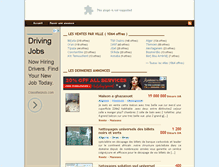 Tablet Screenshot of algerie-vente.com